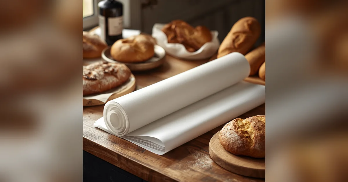 Greaseproof Paper for Bakeries: Food-Safe Wrapping for Bread, Pastry & More